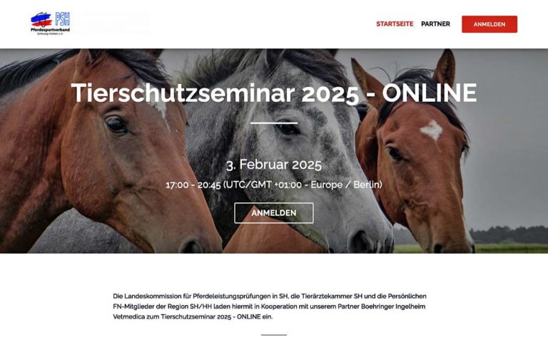 Tierschutzseminar 2025 – Online